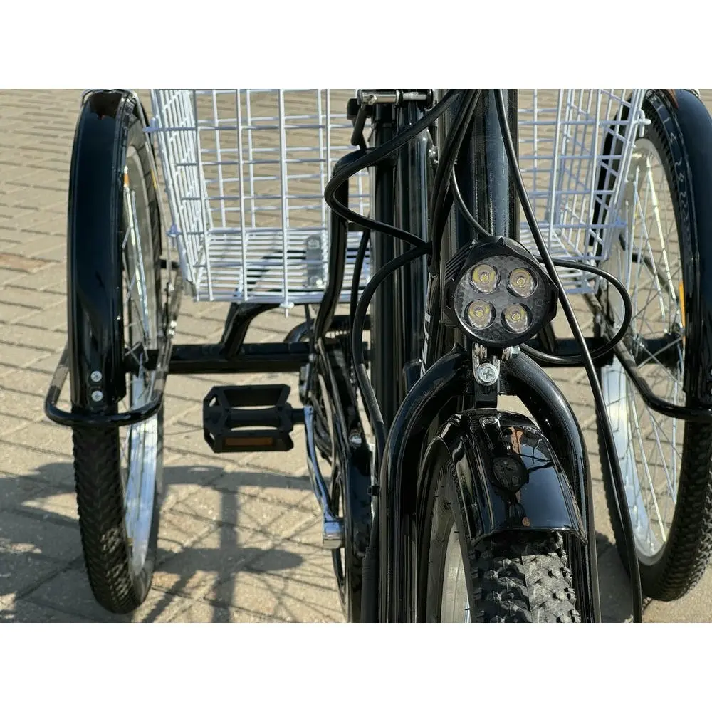 Трехколесный электровелосипед SmartBalance Fermer Чёрный5696